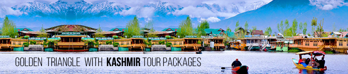 Golden Triangle with Kashmir Tour (6 Nights / 7 Days)